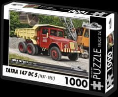 RETRO-AUTA© Puzzle TRUCK č.24 Tatra 147 DC 5 (1957-1961) 1000 dielikov