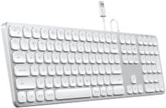 Satechi Keyboard for Mac (ST-AMWKS), strieborná