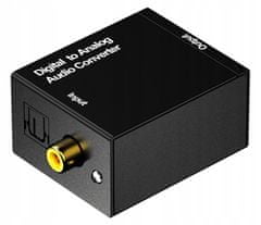 APT  AK319A Prevodník SPDIF 2xRCA + JACK USB