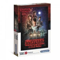 Clementoni Puzzle - Stranger Things (Season 1) 500 dílků