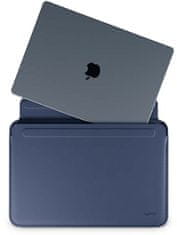 EPICO kožené pouzdro pro MacBook Air 15", tmavě modrá