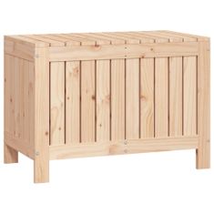 Vidaxl Záhradný úložný box 76x42,5x54 cm masívna borovica