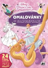 HADEX Maľovanky A4 so samolepkami Disney Princezné