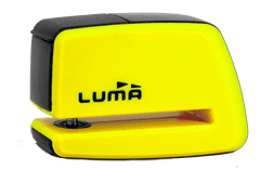 Luma Zámok na kotúč ENDURO 91D d5mm žltý