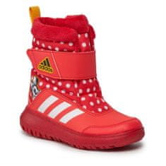 Adidas Snehovky červená 28 EU Winterplay X Disney