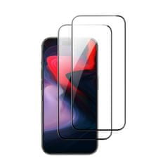 ESR Screen Protector 2x ochranné sklo na iPhone 15 Pro Max, čierne