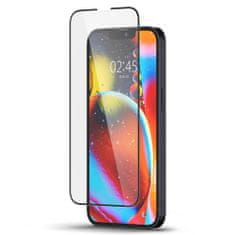 Spigen Slim HD ochranné sklo na iPhone 13 Pro Max / 14 Plus / 15 Plus, čierne