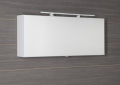 SAPHO CLOE galerka s LED osvetlením 120x50x18cm, biela (CE120) CE120-0030 - Sapho