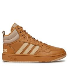 Adidas Obuv hnedá 46 EU HOOPS 3.0 MID WTR