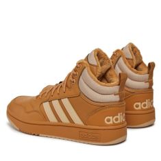 Adidas Obuv hnedá 49 1/3 EU HOOPS 3.0 MID WTR