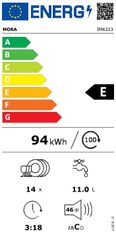 MORA vstavaná umývačka riadu IM 6223