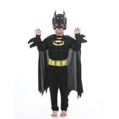 bHome Detský kostým Svalnatý Batman s maskou 116-122 M