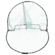 Vidaxl Pasca na vtáky zelená 40 cm oceľ