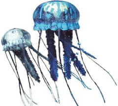 Nobby Dekorácia do akvária Fantasy Decor JELLYFISH 5,5+3.5cm 2ks