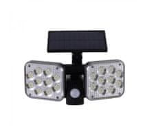 Popron.cz Solární LED lampa se senzorem pohybu - 120 LED