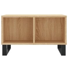 Vidaxl Konferenčný stolík dub sonoma 60x50x36,5 cm spracované drevo