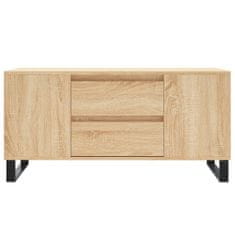 Vidaxl Konferenčný stolík dub sonoma 102x44,5x50 cm kompozitné drevo