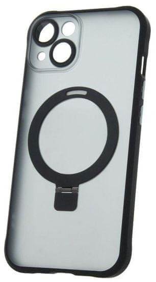CPA Silikónové TPU puzdro Mag Ring pro iPhone 13 čierne (TPUAPIP13MRTFOBK)