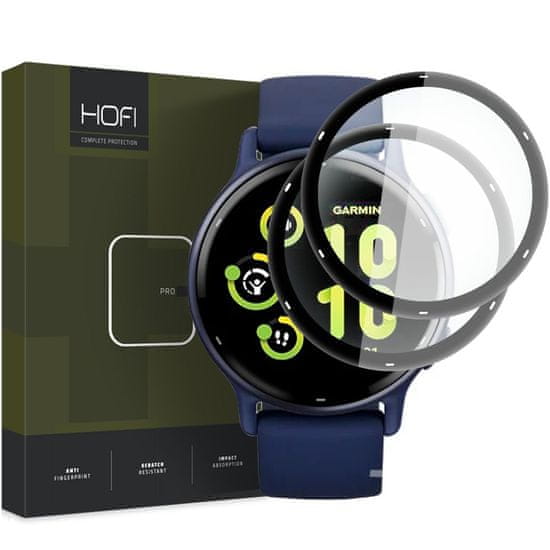 Hofi Hybrid 2x ochranné sklo na Garmin Vivoactive 5, čierne