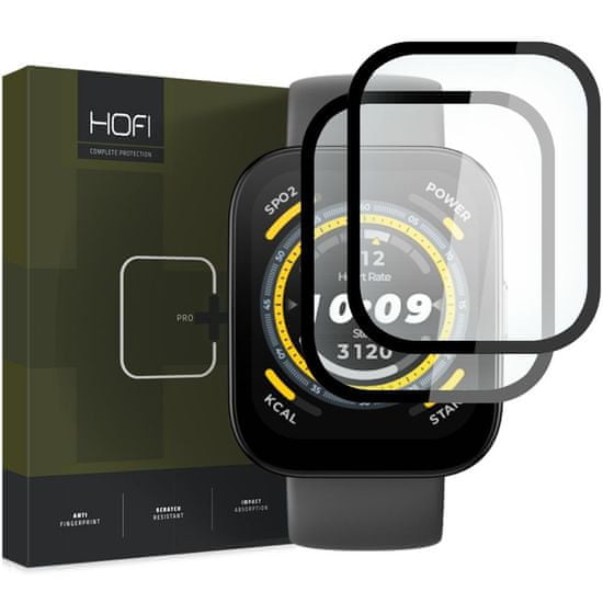 Hofi Hybrid 2x ochranné sklo na Amazfit Bip 5, čierne