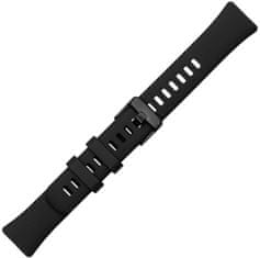 FIXED Silikonový remienok Silicone Strap pre Huawei Band 8, čierny, FIXSSTB-1183-BK