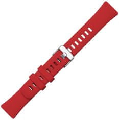 FIXED Silikónový remienok Silicone Strap pre Huawei Band 8 FIXSSTB-728-RD, červený