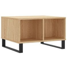 Vidaxl Konferenčný stolík dub sonoma 60x50x36,5 cm spracované drevo