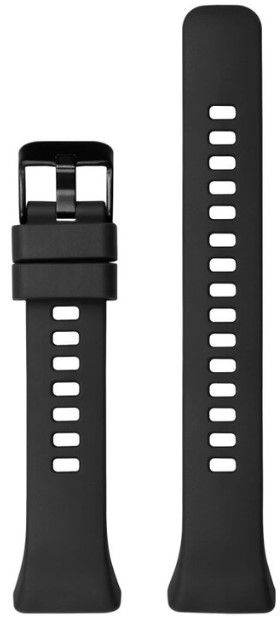 FIXED Silikónový remienok Silicone Strap pre Honor Band 6/7, čierny, FIXSSTB-1184-BK