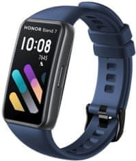 FIXED Silikónový remienok Silicone Strap pre Honor Band 6/7, modrý, FIXSSTB-1184-BL