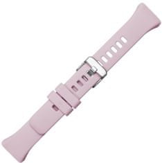 FIXED Silikónový remienok Silicone Strap pre Honor Band 6/7, ružový, FIXSSTB-1184-PI