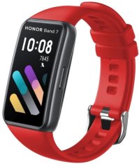 FIXED Silikónový remienok Silicone Strap pre Honor Band 6/7, červený, FIXSSTB-1184-RD