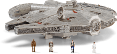 Star Wars Micro Galaxy Squadron s 23 cm figúrkou vozidla - Millenium Falcon