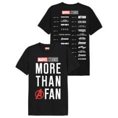 Grooters Pánske tričko Marvel - More than a Fan Veľkosť: M