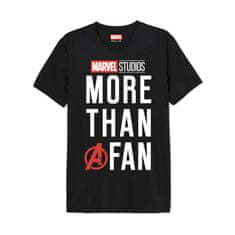 Grooters Pánske tričko Marvel - More than a Fan Veľkosť: M