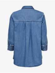 ONLY Modrá dámska rifľová košeľa ONLY New Canberra XS