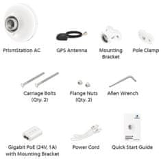 Ubiquiti PrismStation 5AC - AP 5GHz, AirMAX AC, AirPrism, GPS, 1x Gbit RJ45, PoE 24V