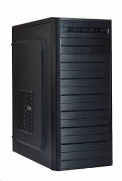 Eurocase ML X403 EVO, skriňa mATX, bez zdroja, 2xUSB2.0, 1xUSB3.0, čierna