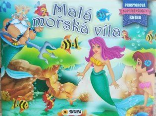 Malá morská víla - Priestorová kniha