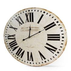 ModernHome Nástenné hodiny starnúci karamel 60 cm