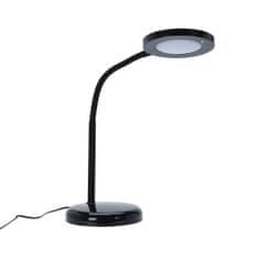ModernHome Stolná LED lampa čierna