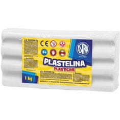 Astra Plastelína 1kg Biela, 303111001