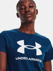 Under Armour Tričko UA W SPORTSTYLE LOGO SS-BLU XS