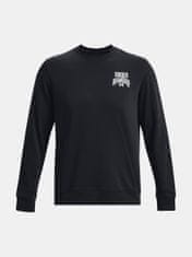 Under Armour Mikina UA Rival Terry Graphic Crew-BLK M