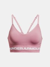 Under Armour Podprsenka UA Seamless Low Long Bra-PNK M