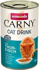 Animonda Carny Cat Drink nápoj pro kočky s tuňákem 140 ml