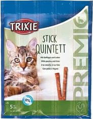 Trixie PREMIO Quintett tyčinky drůbeží/játra 5 x 5 g