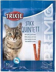 Trixie PREMIO Quintett tyčinky losos/pstruh 5 x 5 g