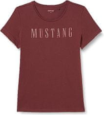Mustang  Dámske tričko krátky rukáv Alexia C Print Bordová S
