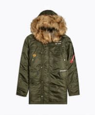 Alpha Industries  ZIMNA BUNDA N3B Zelená M