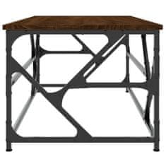 Petromila vidaXL Konferenčný stolík hnedý dub 100x50x40 cm spracované drevo